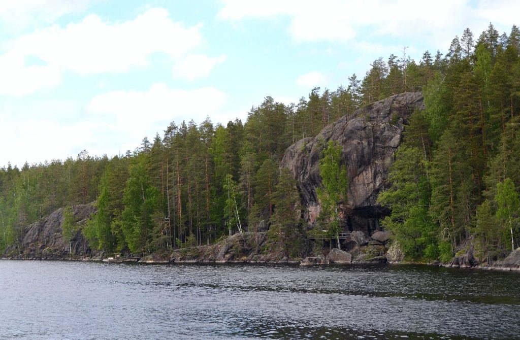 General view of Astuvansalmi site.