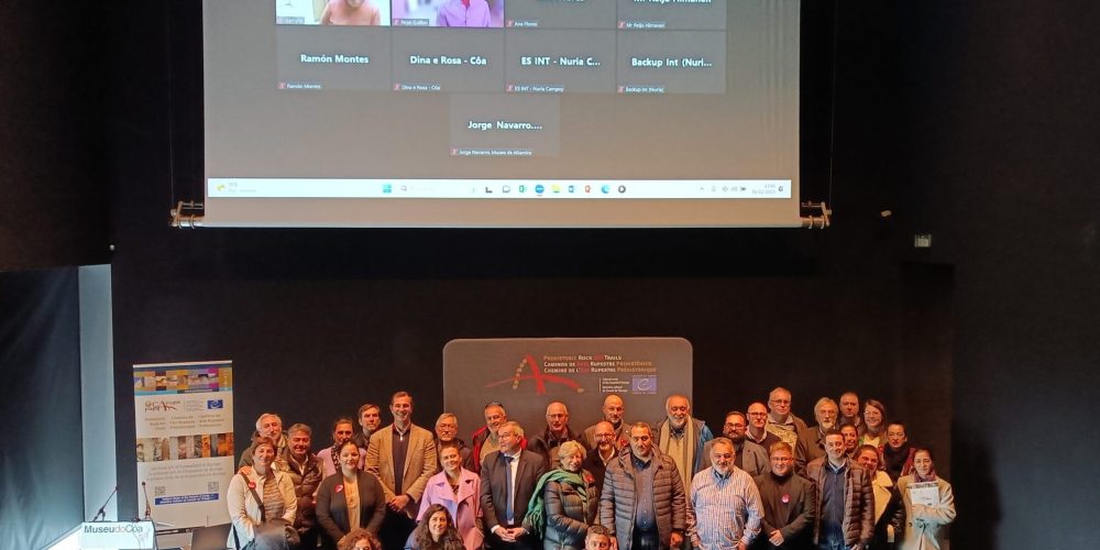 Prehistoric Rock Art Trails held its annual Assembly in Coa Valley